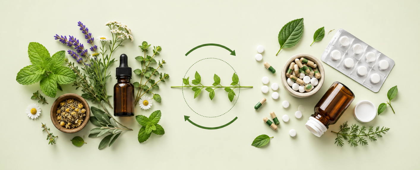 Interacción de plantas medicinales y medicamentos