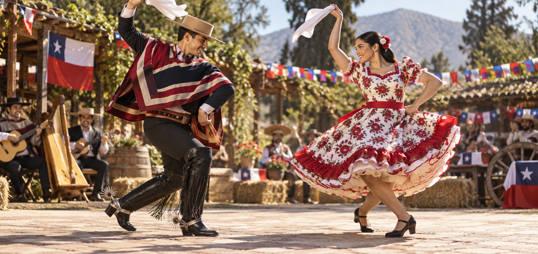 Bailar cueca y mantenerse activo en Fiestas Patrias